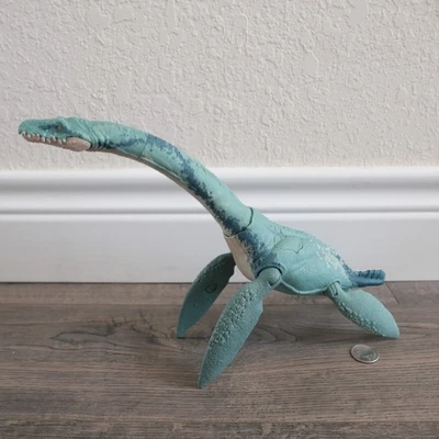 Jurassic World Dino Trackers Gigantic Trackers Elasmosaurus Dinosaur 14.5” - Image 1 of 2