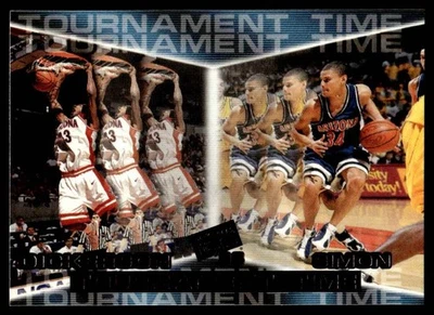 1998-99 Press Pass Tournament Time Michael Dickerson/Miles Simon Philadelphia - Image 1 of 2