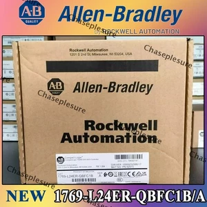 NEW PLC 1769-L24ER-QBFC1B CompactLogix 750KB DI/O AI/O Controller NEW - Picture 1 of 9