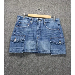 Aritzia Denim Forum The '90s Cargo Mini Jeansrock Gr. 30 - Bild 1 von 5