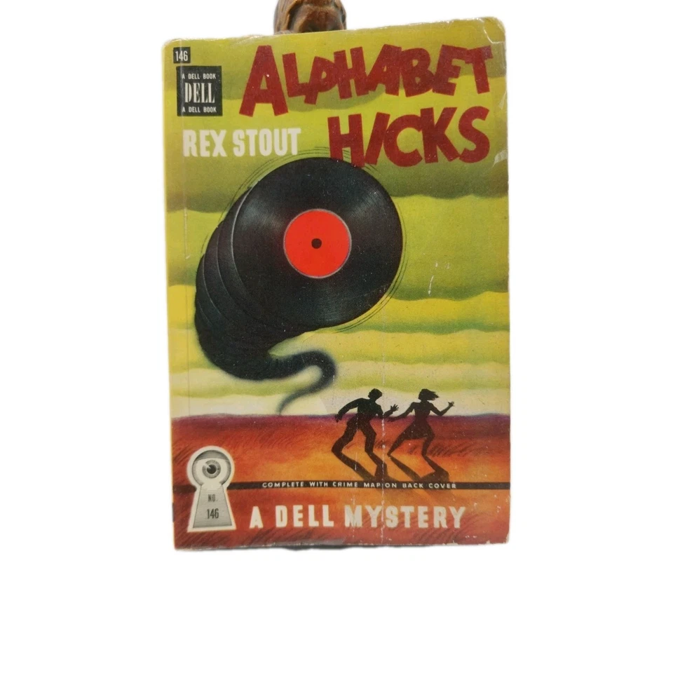 Rex Stout Alphabet Hicks # 146 Dell Mapback SC Mass Market Paperback - Image 1 of 4
