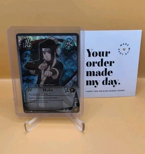 Naruto CCG/TCG - Haku - Kekkei Genkai: Bloodline Trait - Diamond Foil - 1st Ed - Picture 1 of 7