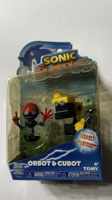 Sonic Boom Figuras Orbot y Cubot Figuras Nuevo Tomy Sonic The Hedgehog ¡Sellado! Foto 1 de 2