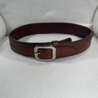 Винтажный Blanche # B7-32 кожаный картридж ремень .44/.45 cal - Изображение 1 из 4