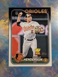 ⚾🥇GUNNAR HENDERSON 2024 Topps Series 2 #450 Baltimore Orioles⚾🥇 - Bild 1 von 6