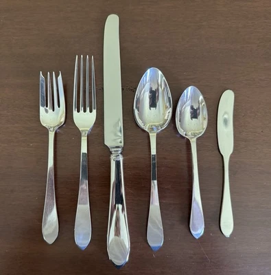 Tiffany & Co. Faneuil Sterling Silver Flatware Set Service For Four - 24 Pieces - Image 1 of 4