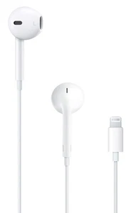 Auriculares intrauditivos Apple EarPods con cable Lightning con control remoto y micrófono (A1748) - Imagen 1 de 3