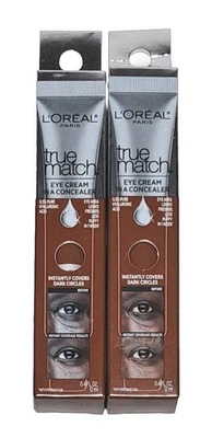 2 Pack- L'Oreal True Match Eye Cream In A Concealer 9-10 DEEP NEW - Image 1 of 2