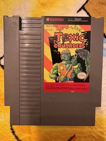 Toxic Crusaders Nintendo Entertainment System NES Authentic