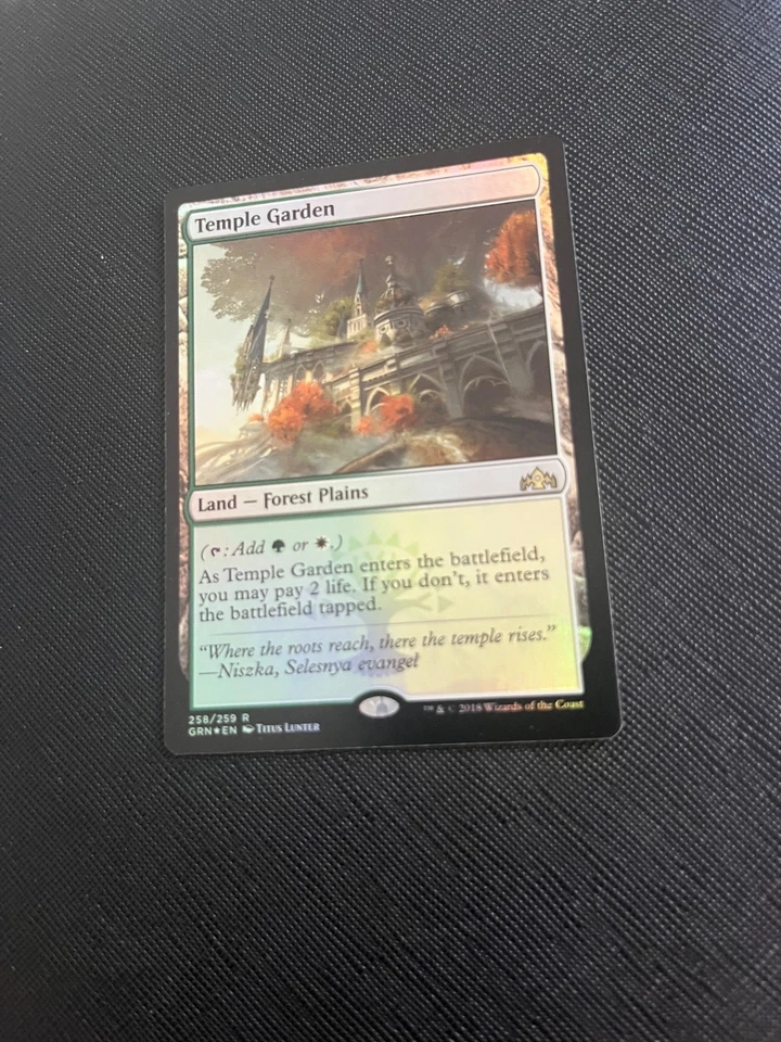 Temple Garden MTG Guilds of Ravnica FOIL English NM - Image 1 of 1