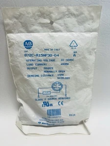 NEW Allen Bradley 872C-M15NP30-D4 Proximity Sensor - Picture 1 of 2
