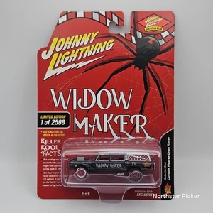 Johnny Lightning Widow Maker Custom Hearse Drag Racer | Collector Club 1:64 - Picture 1 of 3