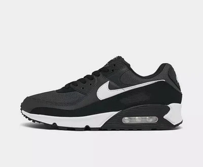 Nike Air Max 90 Black White Grey Athletic Running Sneakers CN8490-002 Men Sizes - Image 1 of 4