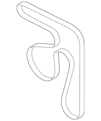 Genuine Subaru Serpentine Belt 23780AA111 - Image 1 of 2