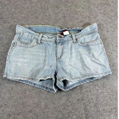 Pantalones Cortos Vaqueros Bongo DE COLECCIÓN Para Mujer Talla 13 Juniors Azul Denim Tiro Bajo Y2K Grunge Foto 1 de 4