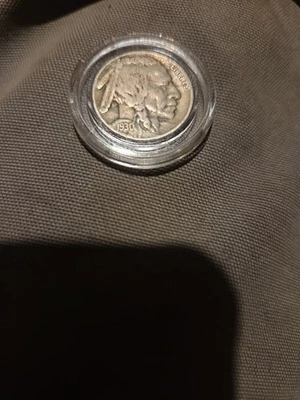 Moneda de error 1930 P Buffalo Nickel Bu Foto 1 de 3