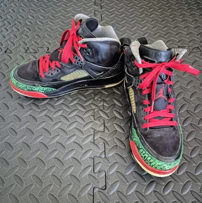 Size 8.5M - Jordan Spizike Black Varsity Red (2017) (315371-026) - Image 1 of 4