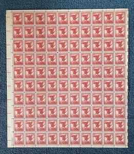 Scott #C67, 6c Aigle à tête blanche, poste aérienne comme neuf feuille de 50, MNH - Photo 1/1