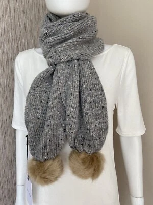 PAUL SMITH DONEGAL POMPOM SCARF RETAIL £125 BNWT - Image 1 of 4