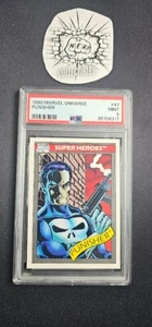 1990 Marvel Universe #47 Punisher PSA 9 Mint RC Impel 1st Series MCU - Picture 1 of 2