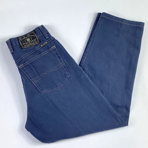Lucky Brand Dungarees Vintage Straight Pants USA Made Mens Size 31 Blue - Picture 1 of 7