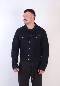 Dolce & Gabbana D&G Chaqueta de Algodón Negra Vintage Para Hombre Talla M Hecha en Italia - Imagen 1 de 13