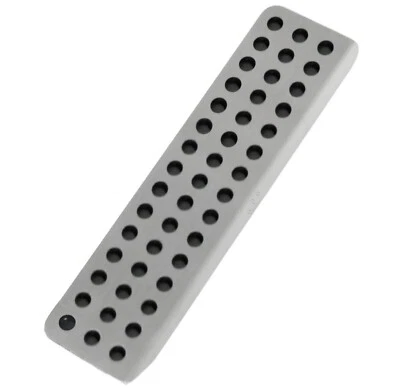 Mercedes A-Klasse C Klasse AMG W176 Alu Fußrasten Pedal Gummi Rückseite fr0034 - Bild 1 von 4