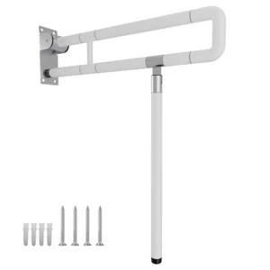 Stützgriff Haltegriff Klappgriff Rutschfest 60 cm WC Hilfe Aufstehhilfe - Bild 1 von 12