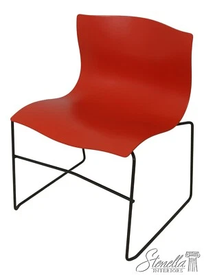 55295EC: Silla auxiliar con pañuelo moderno de mediados de siglo KNOLL  Foto 1 de 4