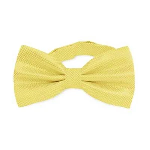 Pajarita a Cuadros para hombre de color Amarillo Claro Elegante Ajustable 12 x - Imagen 1 de 7