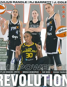 NNEKA OGWUMIKE Signed 8.5 x 11 Photo Seattle STORM WNBA Basketball FREE SHIPPING - Picture 1 of 1