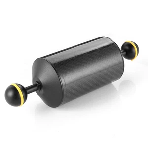 200mm/7.9" Carbon Fiber Float Arm Double Ball Buoyancy f Underwater Camera Light - Picture 1 of 4