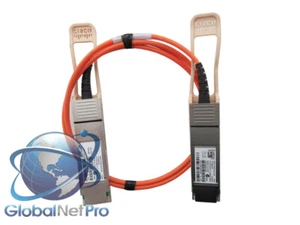 GENUINE CISCO QSFP-H40G-AOC1M - 40GBASE Active Optical 1M - LIFETIME WARRANTY - Picture 1 of 1