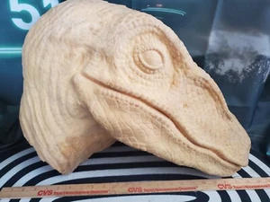Velociraptor 1:1 Scale Latex Foam Prop Jurassic Park Style Dinosaur Movie Prop - Picture 1 of 24