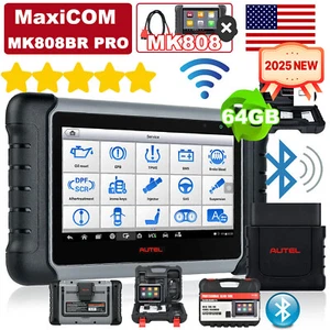 Autel MaxiCOM MK808BT PRO Full Bi-directional Auto Diagnostic Scanner Tool - Foto 1 di 16