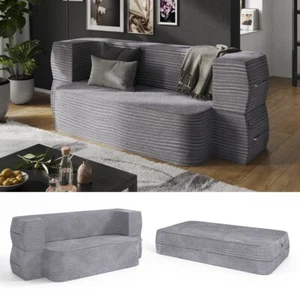 Sofa Lille Grau 190 cm mit Schlaffunktion Vicco - Bild 1 von 8