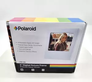 ⚡️Polaroid 5" Digital Picture Frame, White - Picture 1 of 3