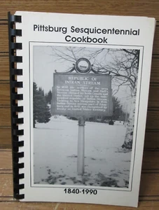Pittsburg NH Sesquicentennial Cookbook 1840-1990 New Hampshire - Picture 1 of 10