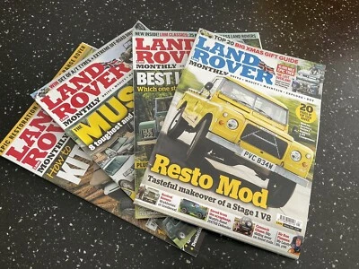 4x Land Rover Monthly Magazine Part Set For 2020 Issue 263/73/4/5 VGC - Image 1 of 3