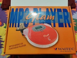 Lettore CD portatile mp3 audio player a batteria con cuffie display protezione - Foto 1 di 6