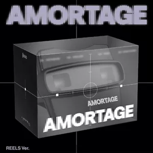 BLACKPINK JISOO AMORTAGE 1st Mini Album REELS Ver/NFC Reel+Book+View Finder+GIFT - Picture 1 of 12
