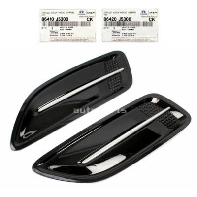 Rejilla de ventilación de capó genuina izquierda derecha izquierda derecha 2ea 1 juego para Kia Stinger 2018-2023 Foto 1 de 4