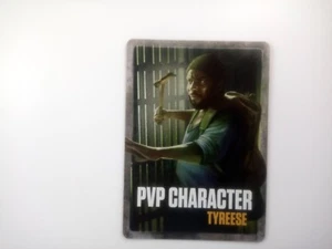TYREESE PVP CHARACTER CARD /KICKSTARTER EXCLU WALKING DEAD NO SANCTUARY M99 - Imagen 1 de 1
