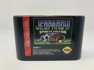Jeopardy Sports Edition - SEGA GENESIS - Game Cart only - - Picture 1 of 3