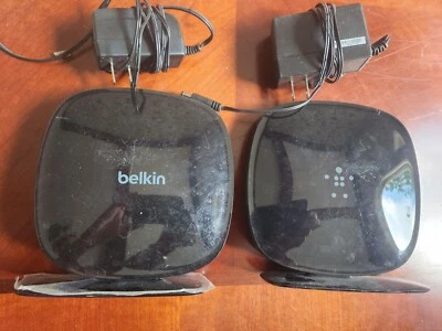 Bundle of 4 Wireless Routers: 2 Belkin N600 - Arris Surfboard SBG6700 - Netgear  - Image 1 of 4