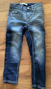 Levi's Jeans Kids Size 4 Regular Blue 710 Super Skinny 3-4 Years Design Pockets - Picture 1 of 6