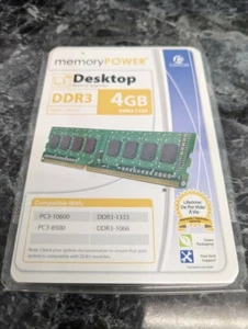 Centon PC3-10600 4 GB DIMM 1333 MHz DDR3 SDRAM Memory (R1333PC4096) - Picture 1 of 2