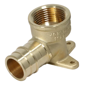 2 Pcs XFITTING 1" Pex A x 1" Female NPT Drop Ear Elbow, F1960 Expansion - Picture 1 of 7