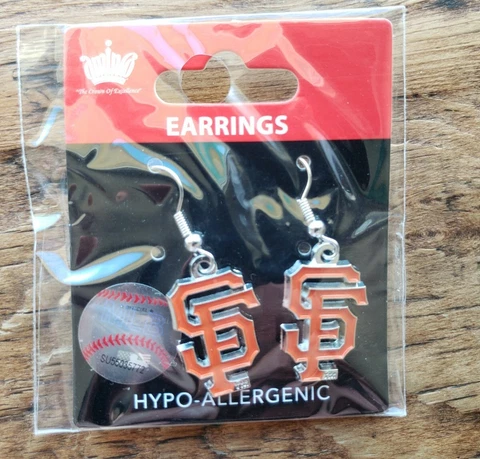 San Francisco Giants MLB Earrings New Cover