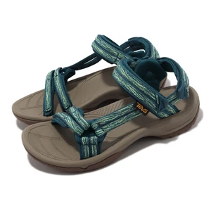 Teva W Terra FI Lite Waves Cadmium Green Women Casual Sandals 1001474-WCGN - Picture 1 of 8